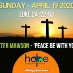 Sunday 19 April 2020 | Peter Mawson | Peace Be With You