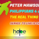 Sunday 26 September 2021 | Peter Mawson | The Real Thing