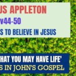 Sunday 28 July 2024 | Marcus Appleton | 6 Reasons To Believe In Jesus