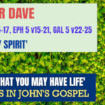 Sunday 3 November 2024 | Pastor Dave | ‘The Holy Spirit’