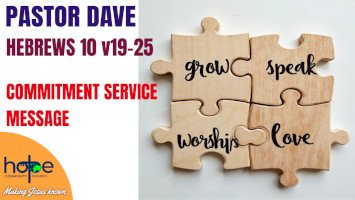 Sunday 5 January 2025 | Pastor Dave | Commitment Service Message